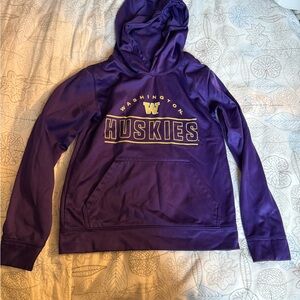 Washington Huskies Purple Kids Hoodie